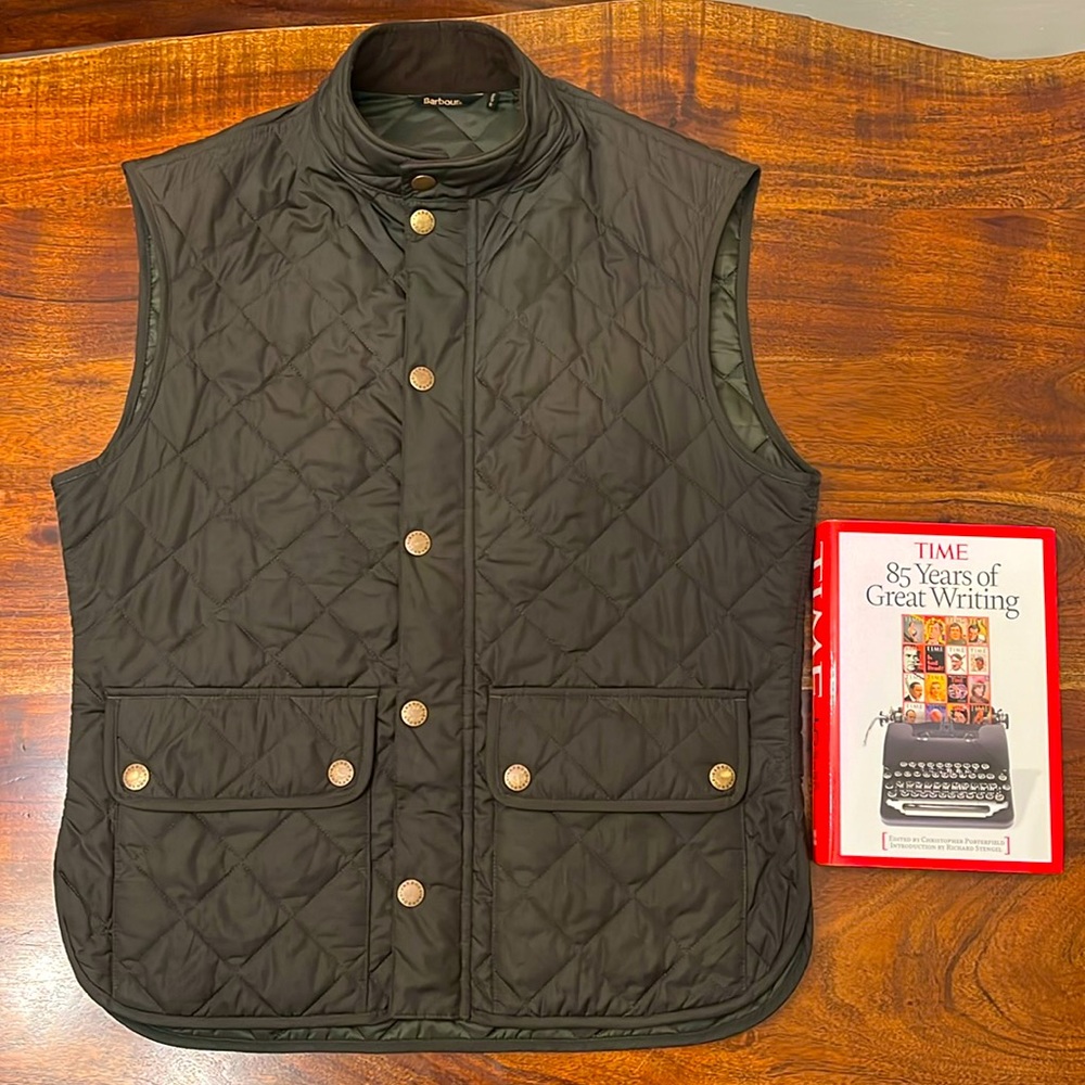 Barbour Lowerdale Gilet Dark Green/ Dark Moss.